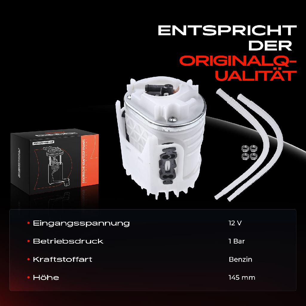 1x Kraftstoffpumpe für VW Golf Passat Polo Classic Sharan Transporter Bus Kasten Pritsche/Fahrgestell Vento