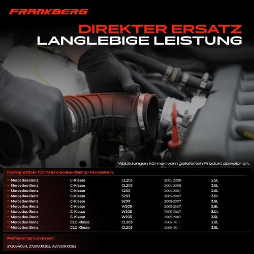 1x Ansaugschlauch, Luftfilter für Mercedes-Benz W203 CL203 S203 CL203 Bild 1x Ansaugschlauch, Luftfilter für Mercedes-Benz W203 CL203 S203 CL203