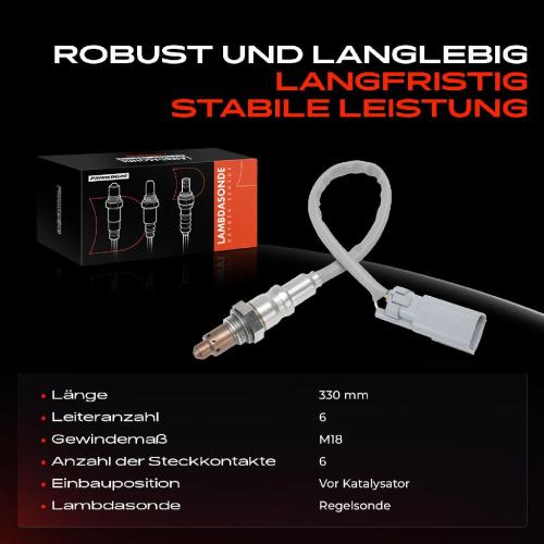 1x Lambdasonde Regelsonde Vor Katalysator für Opel Adam M13 1.0L 2014-2018 Bild 1x Lambdasonde Regelsonde Vor Katalysator für Opel Adam M13 1.0L 2014-2018