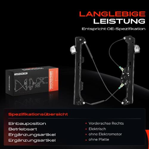 1x Fensterheber Vorne Rechts für BMW 5er E60 5er Touring E61 520-550 M5 Bild 1x Fensterheber Vorne Rechts für BMW 5er E60 5er Touring E61 520-550 M5