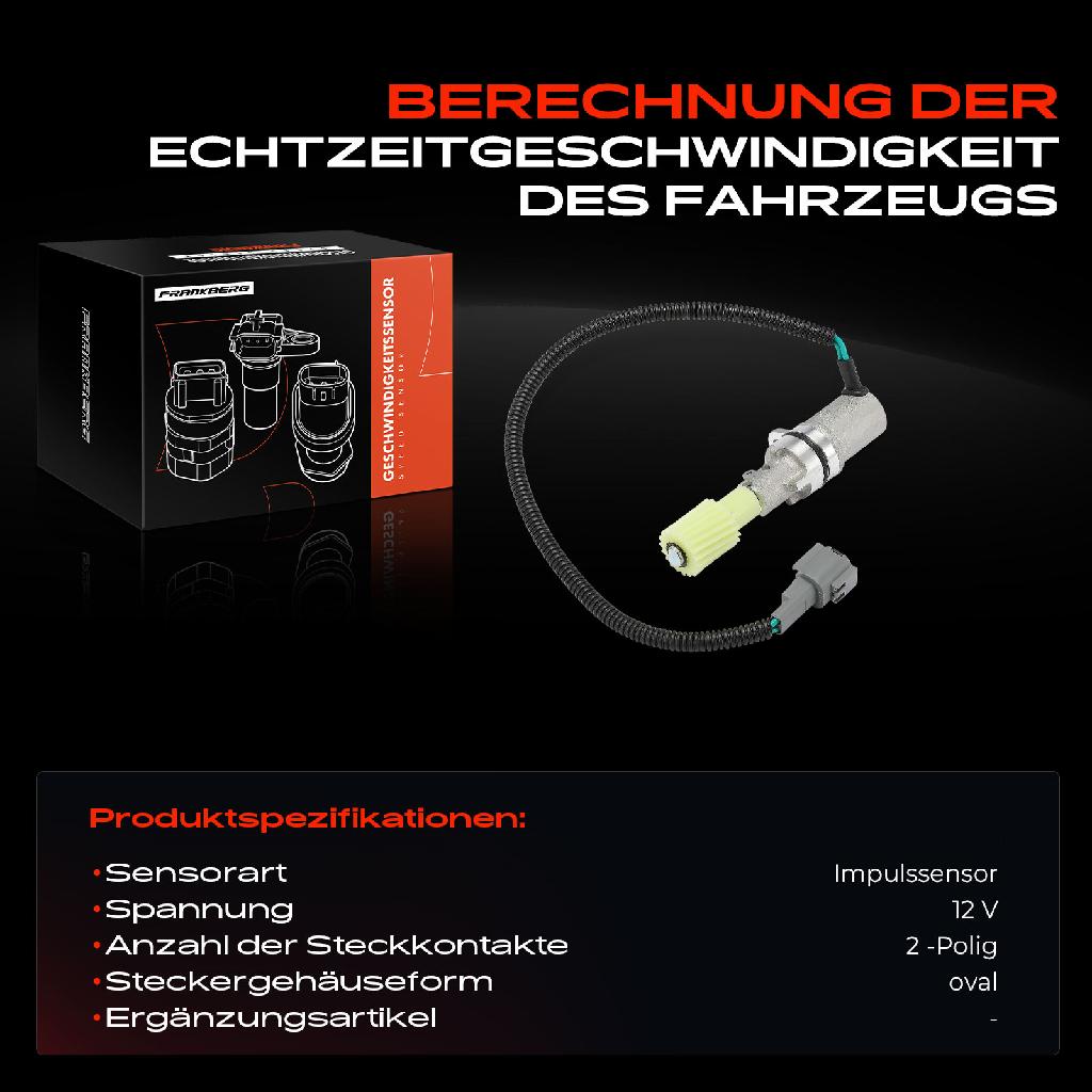 1x Geschwindigkeitssensor für Nissan Pick-up D21 NP300 Navara Pathfinder Terrano