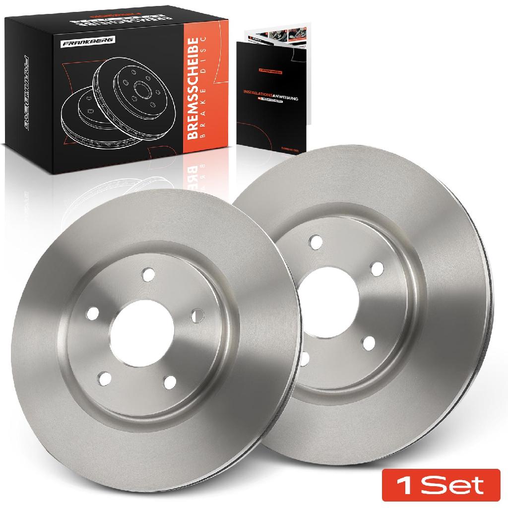 2x Bremsscheiben Vorderachse für Chrysler Grand Voyager V Dodge Journey Fiat Freemont Lancia MPV