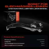 1x Achsschenkel Radaufhängung Vorderachse Links für VW Touareg 7P5 7P6 3.0L 3.6L 4.2L 2010-2018