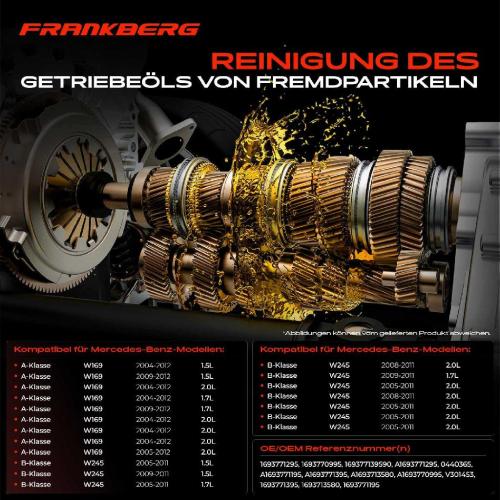 1x Hydraulikfiltersatz Automatikgetriebe für Mercedes-Benz W169 W245 Bild 1x Hydraulikfiltersatz Automatikgetriebe für Mercedes-Benz W169 W245