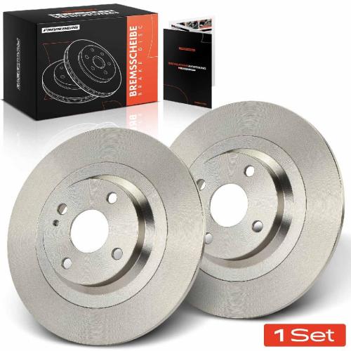 2x Bremsscheiben Hinterachse für Fiat 124 Spider 348 1.4L Bj ab 2016 Bild 2x Bremsscheiben Hinterachse für Fiat 124 Spider 348 1.4L Bj ab 2016