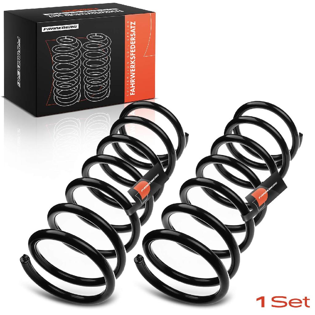 Frankberg 2x Fahrwerksfeder Hinterachse für Nissan Patrol GR IV GR Y60 2.8L 4.2L 1988-1998
