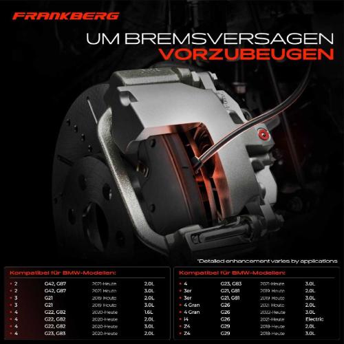 1x Warnkontakt Bremsbelagverschleiß Hinterachse für BMW 3er G20 G21 G42 G22 G26 Z4 i4 Bild 1x Warnkontakt Bremsbelagverschleiß Hinterachse für BMW 3er G20 G21 G42 G22 G26 Z4 i4