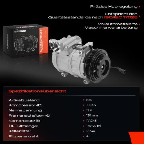 1x Klimakompressor für Iveco Daily III Bus Kasten 2.8L 1999-2007 Bild 1x Klimakompressor für Iveco Daily III Bus Kasten 2.8L 1999-2007