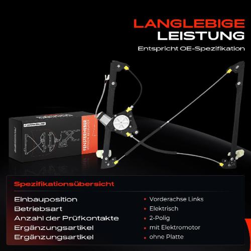 1x Fensterheber Vorne Links für Peugeot 206 2L 2M 2A 1998-2013 Bild 1x Fensterheber Vorne Links für Peugeot 206 2L 2M 2A 1998-2013