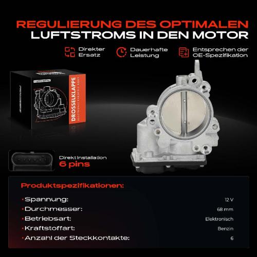 Frankberg 1x Drosselklappe Drosselklappenstutzen für BMW X3 F97 G01 G08 ab 2019 Bild Frankberg 1x Drosselklappe Drosselklappenstutzen für BMW X3 F97 G01 G08 ab 2019