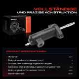 1x Kupplungsnehmerzylinder für Mercedes-Benz W123 W124 W201 S124 W460 R107 1974-2002