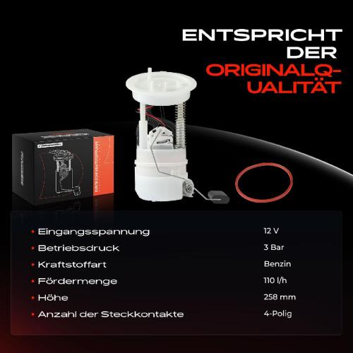 1x Kraftstoffpumpe für MINI Mini Countryman R60 Mini Paceman R61 1.6L 2010-2016 Bild 1x Kraftstoffpumpe für MINI Mini Countryman R60 Mini Paceman R61 1.6L 2010-2016