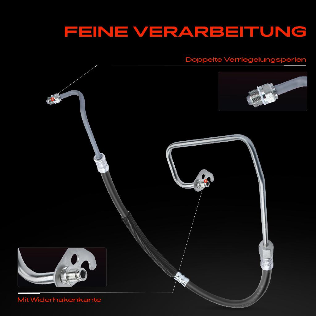 1x Servolenkung Schlauch für Ford Fiesta V Van JD JH 1.3L 2001-2008