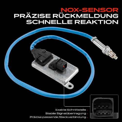 1x Nox Sensor Nitrogen Oxide Lamdasonde nach Katalysator für Audi BMW Chrysler Citroën Fiat Ford Renault Bild 1x Nox Sensor Nitrogen Oxide Lamdasonde nach Katalysator für Audi BMW Chrysler Citroën Fiat Ford Renault