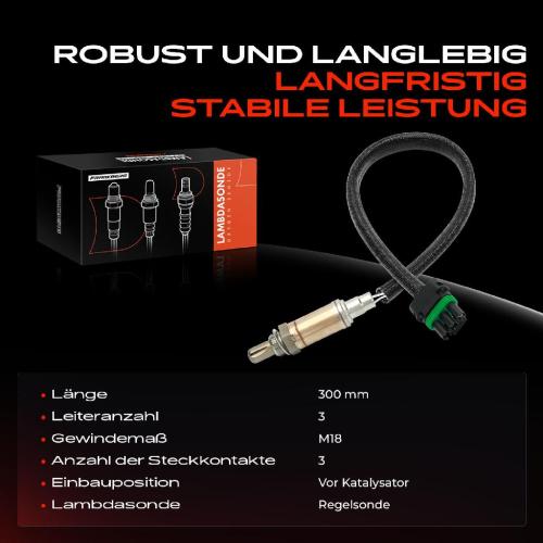 1x Lambdasonde Regelsonde Vor Katalysator für Renault Twingo I Clio Laguna Megane Opel Bild 1x Lambdasonde Regelsonde Vor Katalysator für Renault Twingo I Clio Laguna Megane Opel