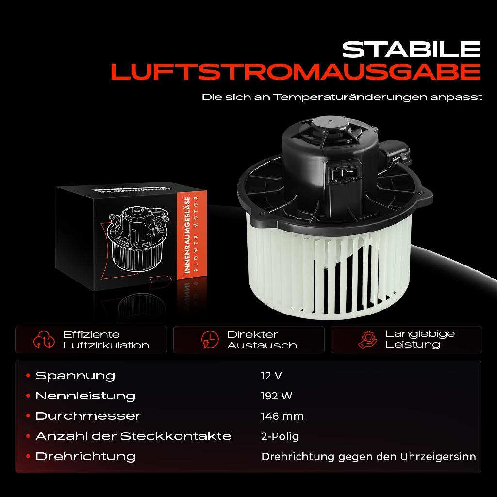1x Gebläsemotor Innenraumgebläse für Hyundai Accent II LC Getz TB 1.3L-1.6L