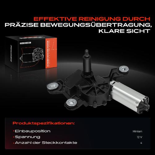 1x Wischermotor Scheibenwischermotor Hinten für Seat Ibiza V VW Golf VII Passat Bild 1x Wischermotor Scheibenwischermotor Hinten für Seat Ibiza V VW Golf VII Passat