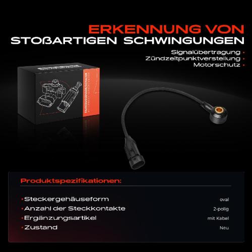 Frankberg 1x Klopfsensor Klopfgeber für Hyundai Sonata V NF KIA Carens III UN Magentis MG Bild Frankberg 1x Klopfsensor Klopfgeber für Hyundai Sonata V NF KIA Carens III UN Magentis MG