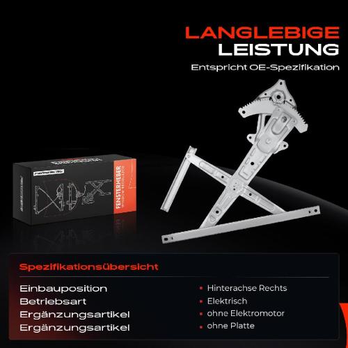 1x Fensterheber Hinten Rechts für Nissan Murano II Z51 2008-2014 SUV Bild 1x Fensterheber Hinten Rechts für Nissan Murano II Z51 2008-2014 SUV