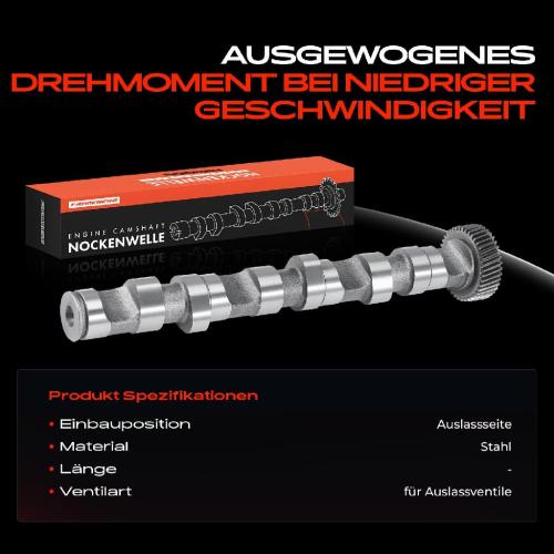 Frankberg 1x Nockenwelle für Audi A4 8D2 B5 A6 4B2 C5 A8 4D2 4D8 Skoda Superb I 2.5L Bild Frankberg 1x Nockenwelle für Audi A4 8D2 B5 A6 4B2 C5 A8 4D2 4D8 Skoda Superb I 2.5L