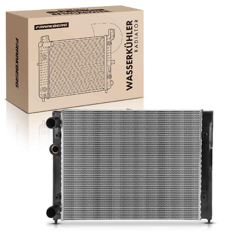 Frankberg 1x Kühler Wasserkühler Motorkühler für VW Golf III 1H Vento 1.4L 1.6L