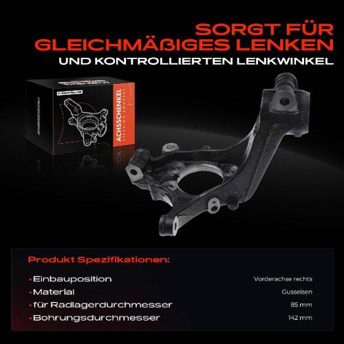 1x Achsschenkel Radaufhängung Vorderachse Rechts für Nissan X-Trail T32 T32R T32RR Bj ab 2013 Bild 1x Achsschenkel Radaufhängung Vorderachse Rechts für Nissan X-Trail T32 T32R T32RR Bj ab 2013