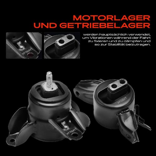 1x Motorlager Getriebelagerlager Vorne Links für Hyundai Accent 5 RB KIA Rio 3 UB Bild 1x Motorlager Getriebelagerlager Vorne Links für Hyundai Accent 5 RB KIA Rio 3 UB