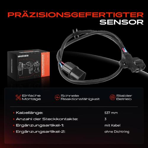 1x Kurbelwellensensor Impulsgeber für Mitsubishi L200 Pajero 2 3 Delica 2.5L Bild 1x Kurbelwellensensor Impulsgeber für Mitsubishi L200 Pajero 2 3 Delica 2.5L