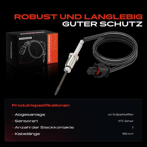 1x Abgastemperatursensor für BMW 2 Active Tourer F45 X1 F48 MINI Mini Clubman Bild 1x Abgastemperatursensor für BMW 2 Active Tourer F45 X1 F48 MINI Mini Clubman