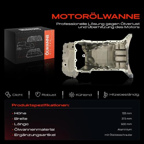 Frankberg 1x Ölwanne Motorölwanne für Mercedes-Benz C-Klasse E-KlasseE GLC GLE GLK-Klasse SLC Bild Frankberg 1x Ölwanne Motorölwanne für Mercedes-Benz C-Klasse E-KlasseE GLC GLE GLK-Klasse SLC