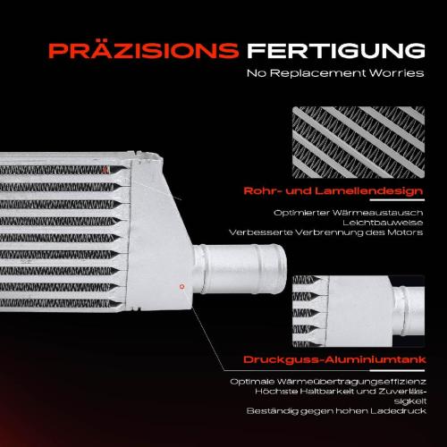 1x Ladeluftkühler Turbokühler für Opel Combo Corsa C F08 X01 Tigra Vauxhall 2000-2012 1.3L 1.7L Bild 1x Ladeluftkühler Turbokühler für Opel Combo Corsa C F08 X01 Tigra Vauxhall 2000-2012 1.3L 1.7L