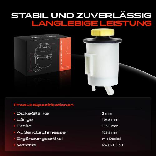 1x Ausgleichsbehälter Servolenkung für Land Rover Range Rover III Sport Bild 1x Ausgleichsbehälter Servolenkung für Land Rover Range Rover III Sport