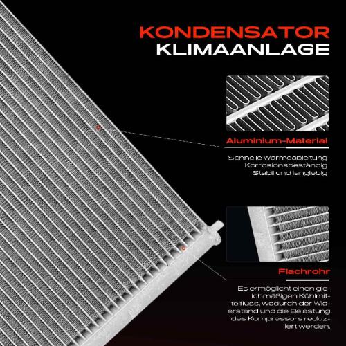 Frankberg 1x Kondensator Klimaanlage für Ford Tourneo Connect Transit Connect P65 P70 P80 1.8L Bild Frankberg 1x Kondensator Klimaanlage für Ford Tourneo Connect Transit Connect P65 P70 P80 1.8L