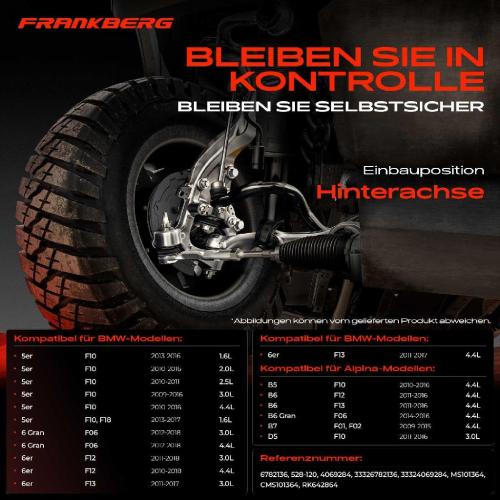 1x Querlenker Hinterachse für BMW 5er F10 F18 6 Gran Coupe F06 6er Cabriolet F12 F13 F01 F02 F03 F04 Bild 1x Querlenker Hinterachse für BMW 5er F10 F18 6 Gran Coupe F06 6er Cabriolet F12 F13 F01 F02 F03 F04