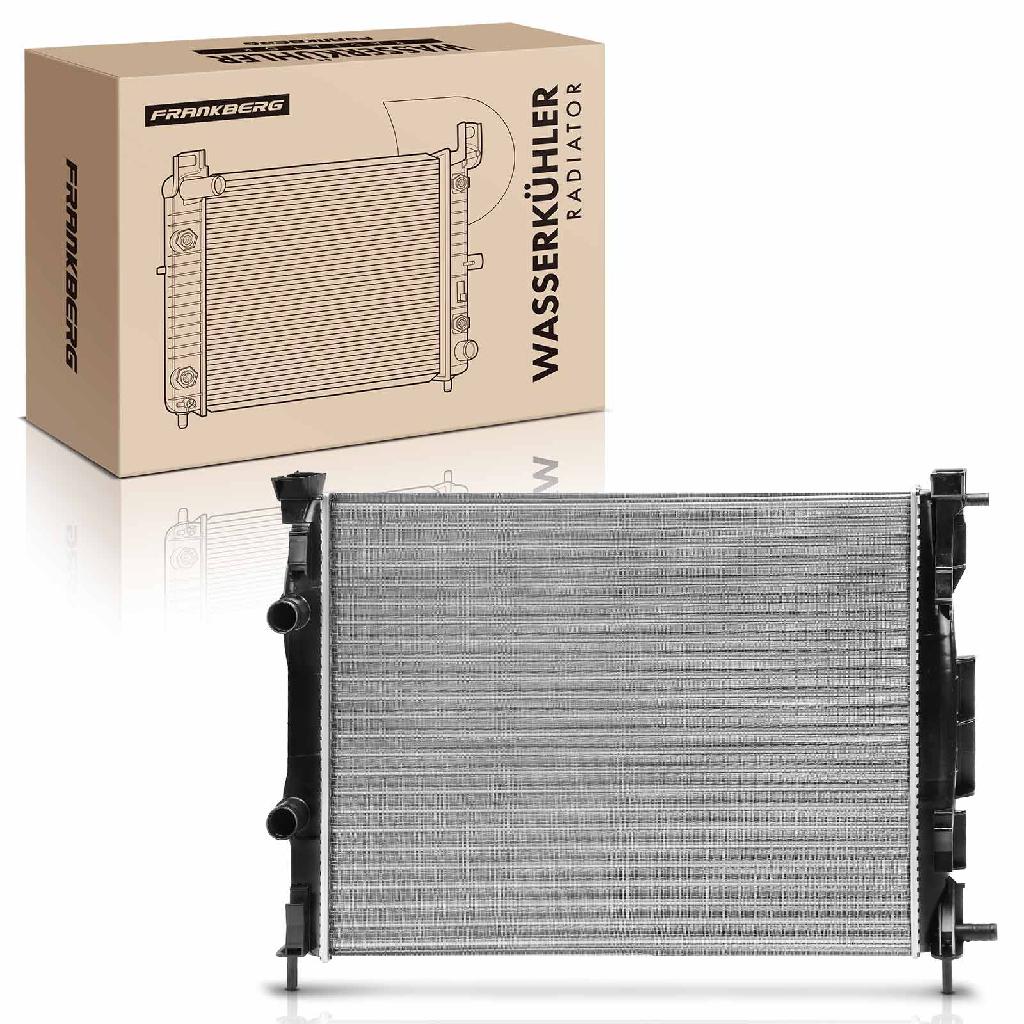 Frankberg 1x Kühler Wasserkühler Motorkühler für Renault Megane II Scénic II