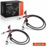 2x Warnkontakt Bremsbelagverschleiß Vorderachse für Porsche 911 Cabriolet 997 3.8L