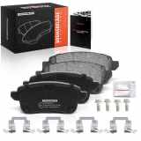 Frankberg 4x Bremsbeläge Hinterachse für Nissan Juke Renault Captur II Clio V Fluence Grand Scénic III Megane CC