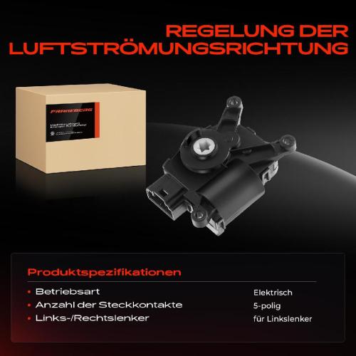 Frankberg 2x Stellmotor Mischklappe Klimaanlage für VW Golf 5 1K1 6 5K1 Audi Q3 Seat Skoda Bild Frankberg 2x Stellmotor Mischklappe Klimaanlage für VW Golf 5 1K1 6 5K1 Audi Q3 Seat Skoda