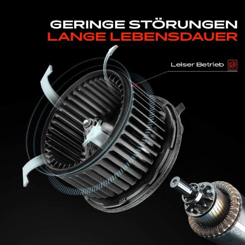 1x Gebläsemotor Innenraumgebläse für Opel Zafira A Großraumlimousine F75 T98 Bild 1x Gebläsemotor Innenraumgebläse für Opel Zafira A Großraumlimousine F75 T98