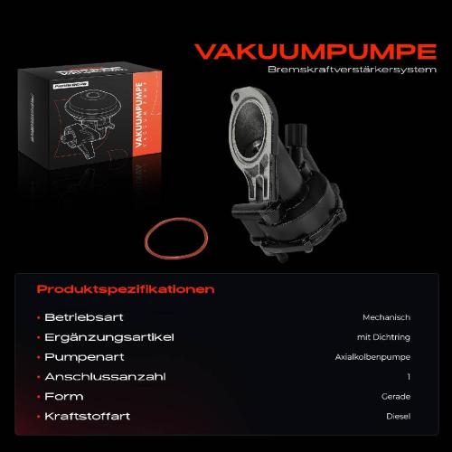 1x Unterdruckpumpe für Ford C-Max DM2 Escort V Fiesta II Galaxy S-Max Bild 1x Unterdruckpumpe für Ford C-Max DM2 Escort V Fiesta II Galaxy S-Max