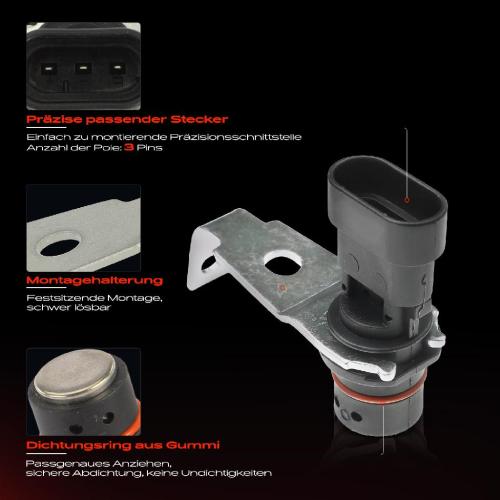 1x Kurbelwellensensor Impulsgeber für Cadillac Escalade Chevrolet S10 Silverado 1500 4.3L 5.7L Bild 1x Kurbelwellensensor Impulsgeber für Cadillac Escalade Chevrolet S10 Silverado 1500 4.3L 5.7L