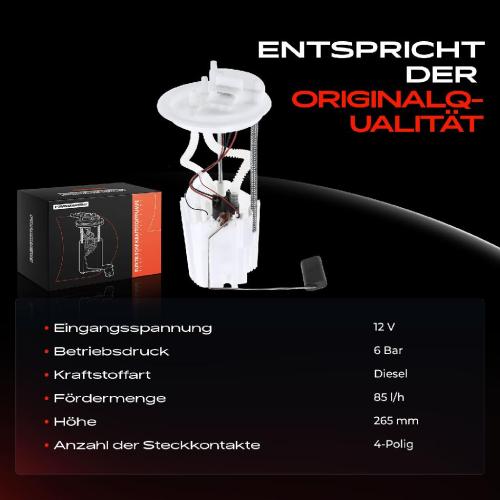 Frankberg 1x Kraftstoffpumpe für KIA Picanto JA TA 1.0L 1.2L Bj ab 2011 Bild Frankberg 1x Kraftstoffpumpe für KIA Picanto JA TA 1.0L 1.2L Bj ab 2011