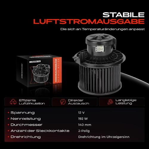 Frankberg 1x Gebläsemotor Innenraumgebläse für Renault Koleos I HY Bj ab 2008 Bild Frankberg 1x Gebläsemotor Innenraumgebläse für Renault Koleos I HY Bj ab 2008