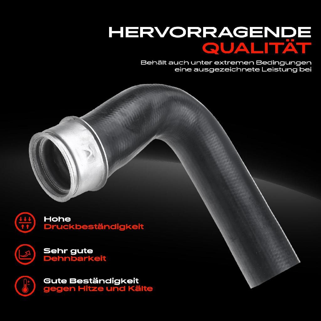 1x Kühlerschlauch Turboschlauch für VW Golf V 1K1 Golf V Variant 1K5 Jetta III 1K2 Passat 3C2 Passat CC 357