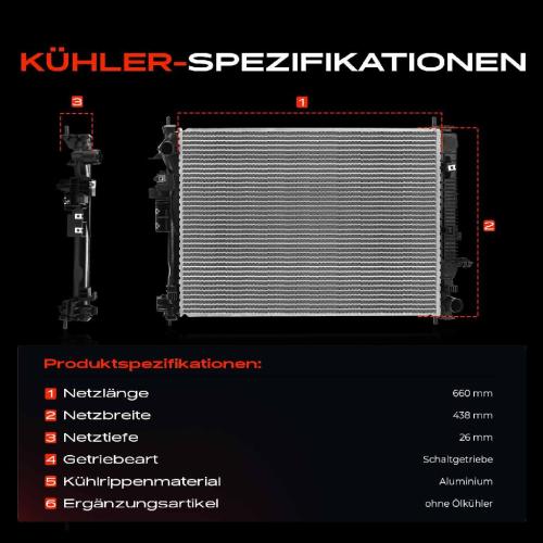 Frankberg 1x Kühler Wasserkühler Motorkühler für Opel Insignia B Country Tourer Grand Sport Bild Frankberg 1x Kühler Wasserkühler Motorkühler für Opel Insignia B Country Tourer Grand Sport