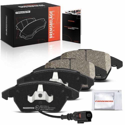 4x Bremsbeläge Vorderachse für VW Beetle Cabriolet Bora Variant Caddy III MPV 1.2L-2.0L 1997-2019 Bild 4x Bremsbeläge Vorderachse für VW Beetle Cabriolet Bora Variant Caddy III MPV 1.2L-2.0L 1997-2019