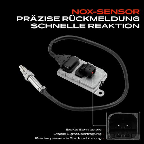 1x Nox Sensor Nitrogen Oxide Lamdasonde vor Rußpartikelfilter für Chevrolet Chrysler Ford Opel Peugeot Mazda Bild 1x Nox Sensor Nitrogen Oxide Lamdasonde vor Rußpartikelfilter für Chevrolet Chrysler Ford Opel Peugeot Mazda