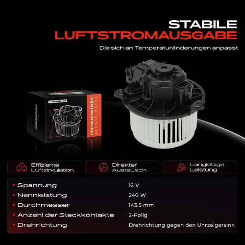 Frankberg 1x Gebläsemotor Innenraumgebläse für Ford B-Max Tourneo Courier Transit V363 Bild Frankberg 1x Gebläsemotor Innenraumgebläse für Ford B-Max Tourneo Courier Transit V363