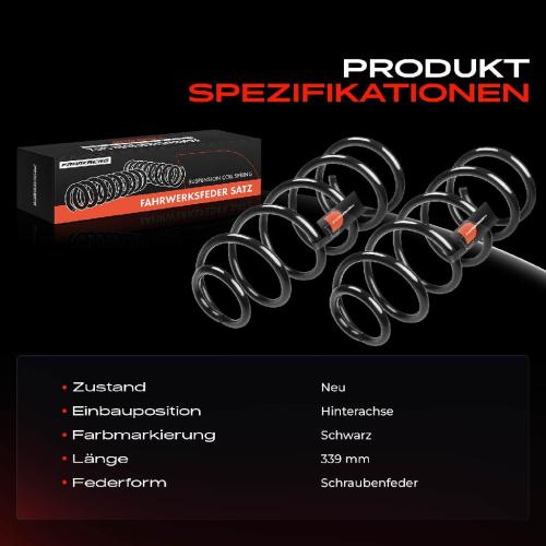 Frankberg 2x Fahrwerksfeder Hinterachse f r Fiat Brava Tipo Lancia Delta II Schr gheck Bild Frankberg 2x Fahrwerksfeder Hinterachse f r Fiat Brava Tipo Lancia Delta II Schr gheck