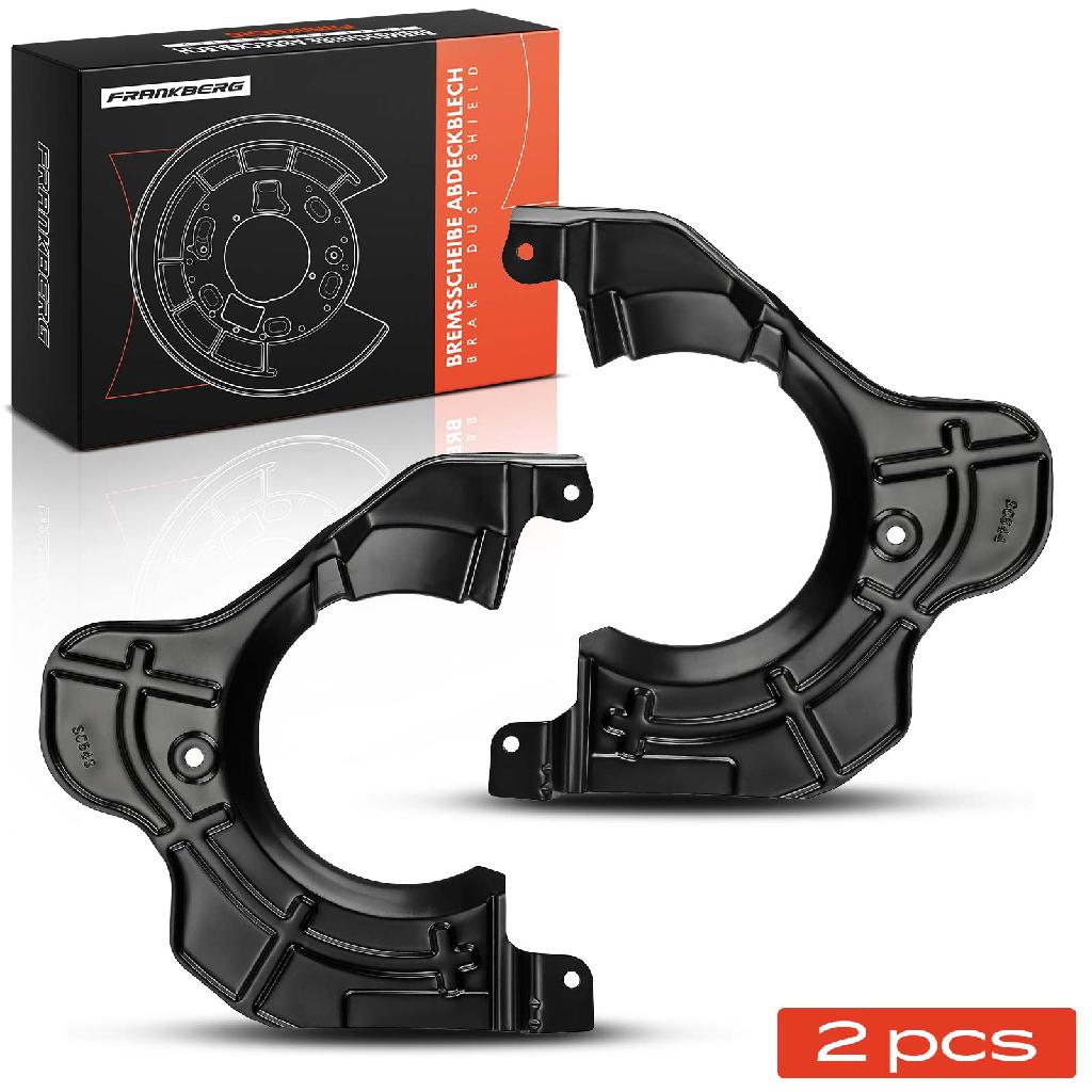 Frankberg 2x Ankerblech Bremsscheibe Vorderachse Beidseitig für Fiat Ducato Peugeot Boxer Citroën Bj ab 2006